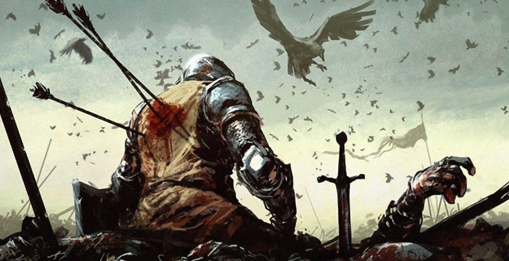 Personnage de jeu de rôle mort