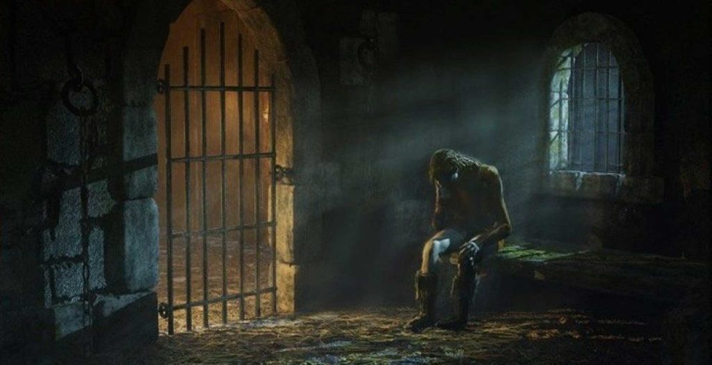 Personnage en prison