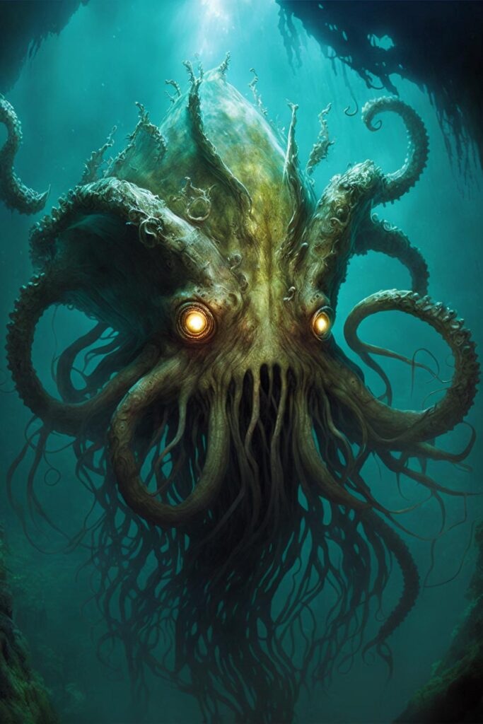 monstre sous marin