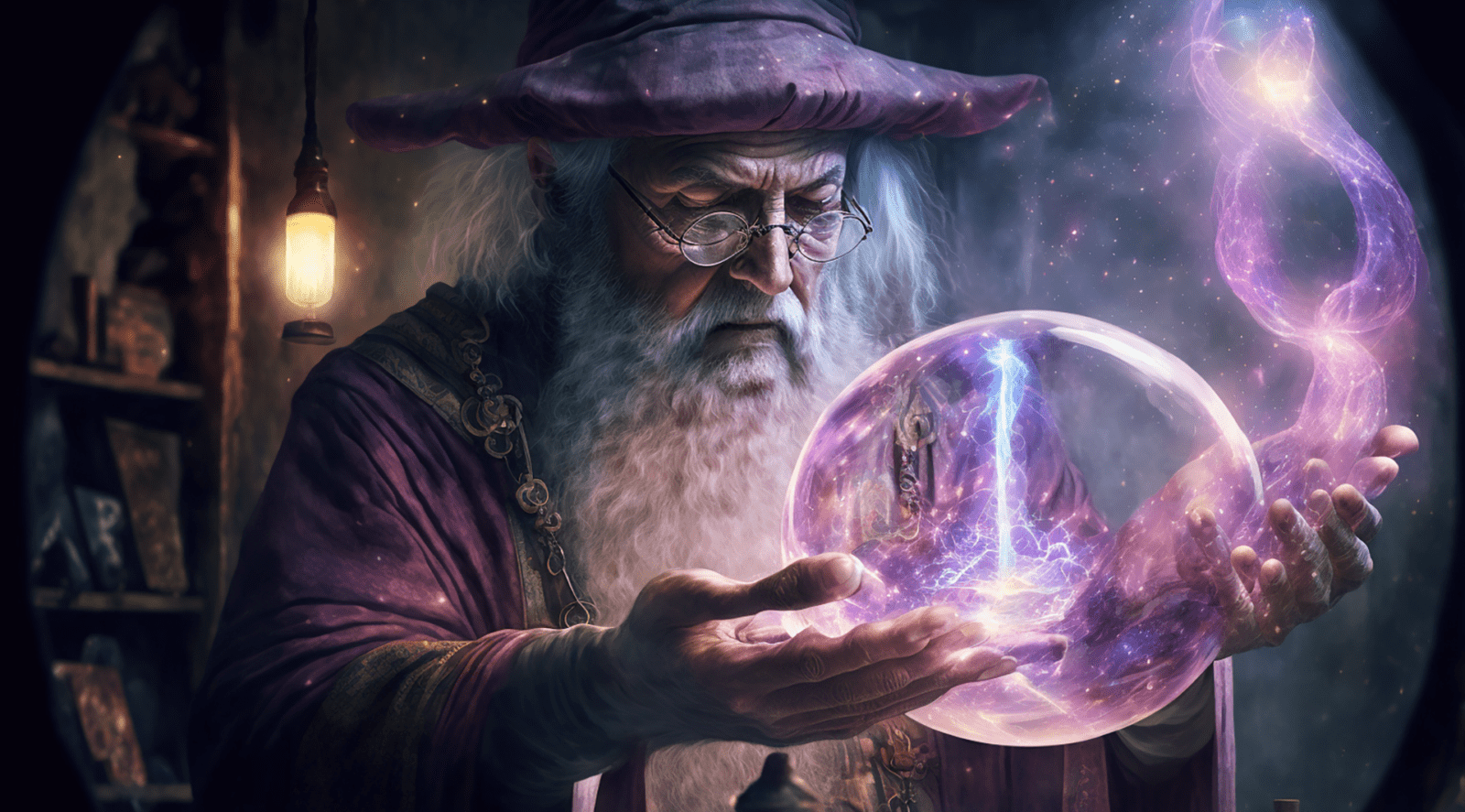 illustration magicien