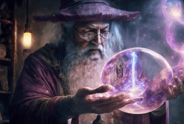 illustration magicien