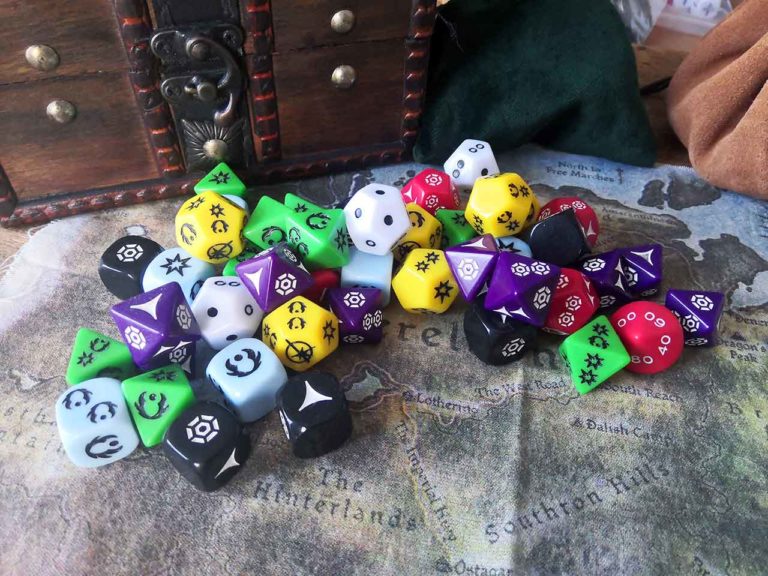 Fafeicy Dés RPG 10 Pièces Jeu De Dés Dés Polyédriques Jeu De Rôle RPG Jeux Acrylique Mdn Jeu De