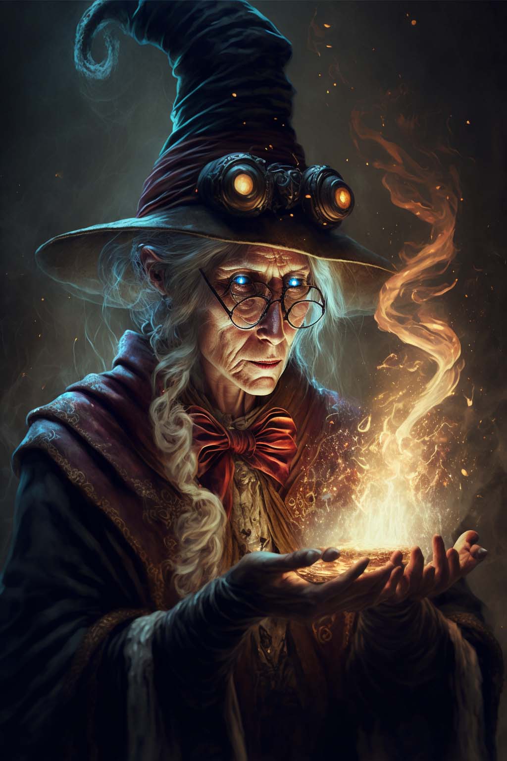 Figurine Résine – Sorcier Magicien – Heroic Fantasy – Pièce Collection